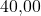 40{,}00