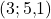 (3; 5{,}1)