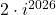 2\cdot i^{2026}