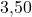 3{,}50