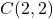 C(2,2)